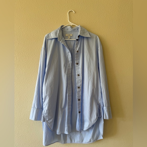 COS Sky Blue Casual Women’s Shirt - Picture 2 of 10